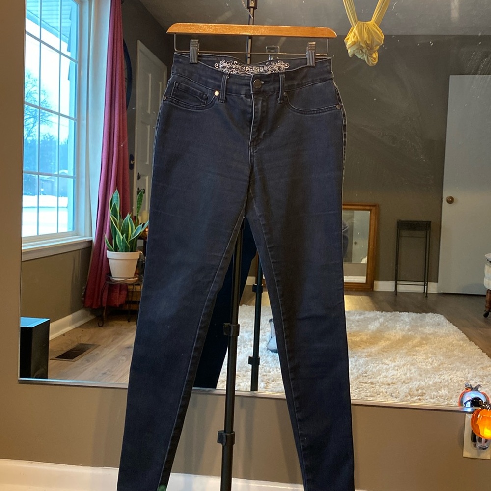 Express Jeans- Black- skinny- size 4